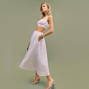 REFORMATION Shannon Linen Two Piece